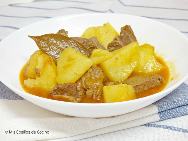 Estofado de ternera con patatas