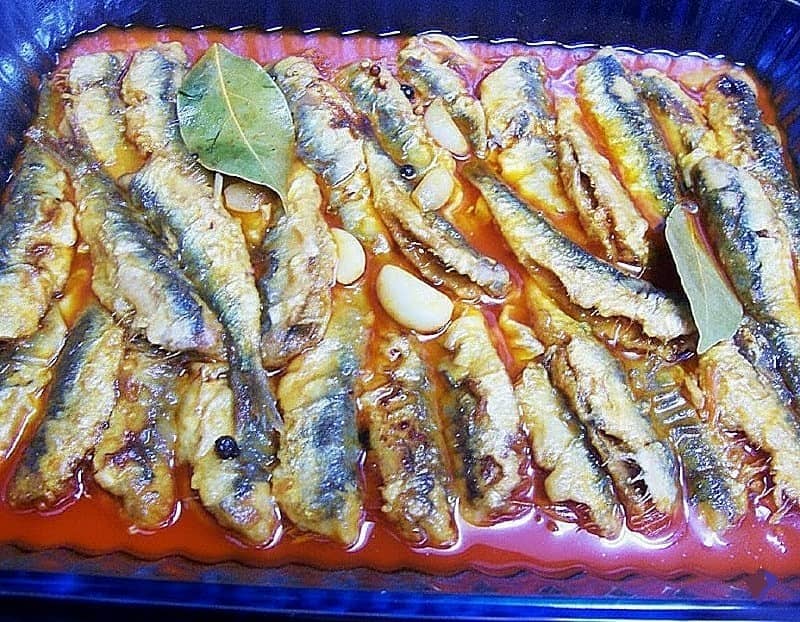 sardinas en escabeche