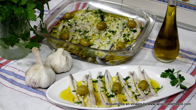 Boquerones en vinagre