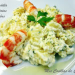 Ensaladilla de patata y gambas