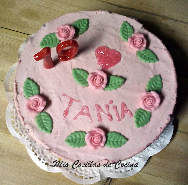 Tarta Mousse de Fresas