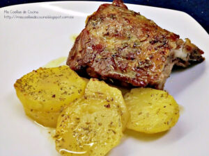 Costillas de cerdo al horno