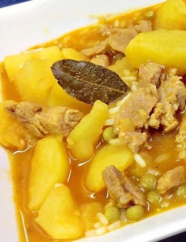 Guiso de patatas con cabezada de lomo y arroz 18 Guiso de patatas con cabezada de lomo y arroz
