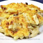 Macarrones con queso gratinados