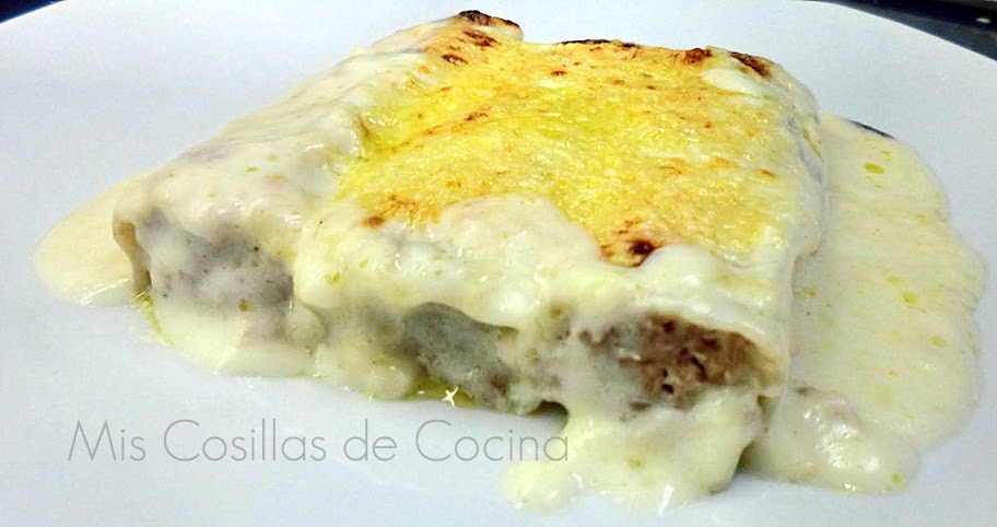 Canelones de carne