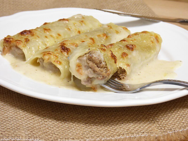 canelones de carne