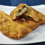 Empanadillas de champiñones y queso de cabra