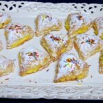 Corazones de hojaldre rellenos de crema