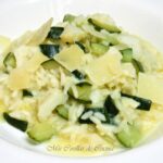 Risotto de Calabacines y Bacalao