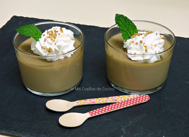 Natillas de café y baileys