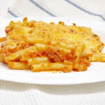 Macarrones con picadillo