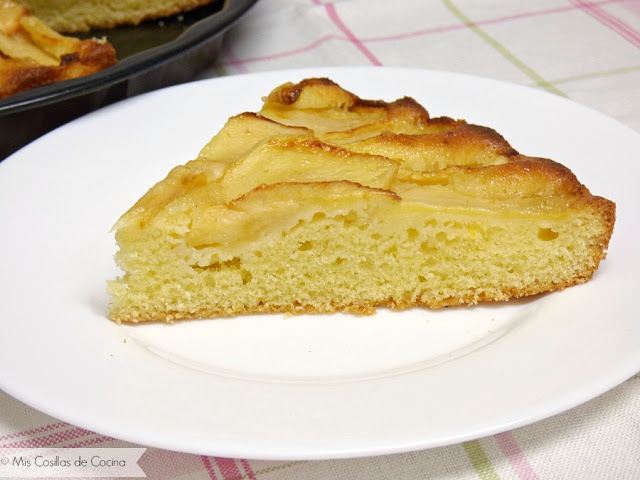 Tarta sencilla de manzana