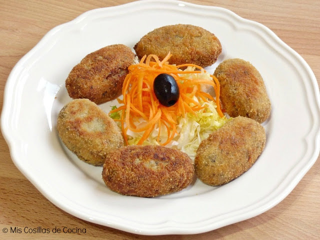 croquetas de champiñones