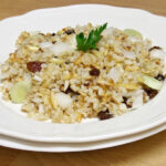 Ensalada de quinoa y arroz integral con frutos secos