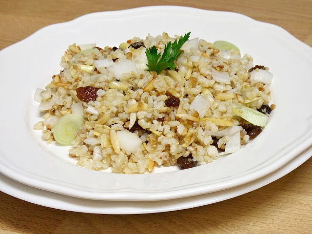 Ensalada de arroz integral con quinoa - De Rechupete