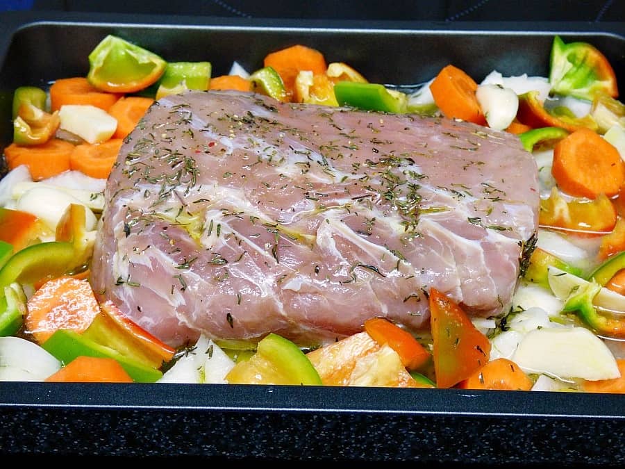 Lomo de cerdo al horno con salsa - Mis Cosillas de Cocina Lomo de cerdo al horno con salsa - Mis Cosillas de Cocina