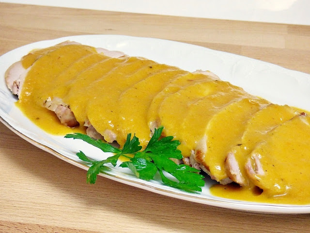 Lomo de cerdo al horno con salsa - Mis Cosillas de Cocina Lomo de cerdo al horno con salsa - Mis Cosillas de Cocina