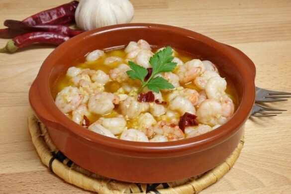 Gambas al ajillo