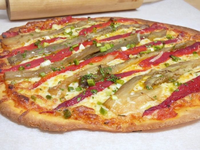 Pizza de escalivada