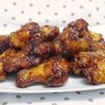 alitas de pollo caramelizadas