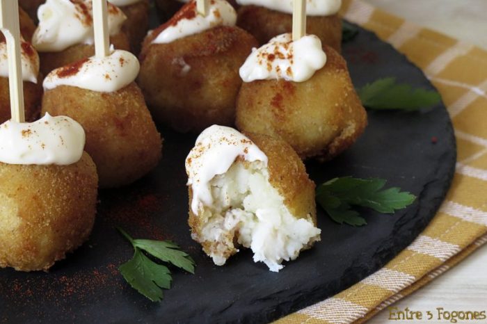 Croquetas de pulpo a la gallega