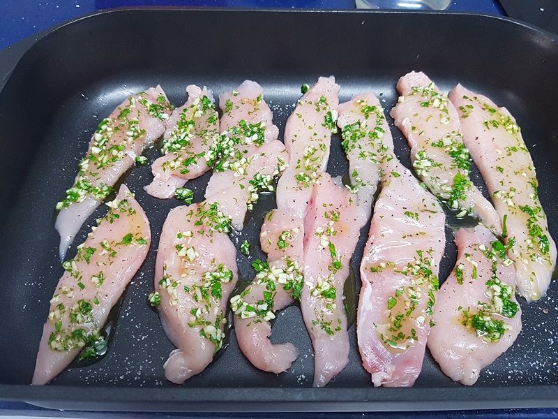 Pechugas de pollo al horno