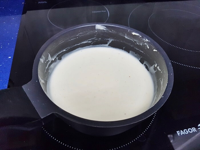 Salsa bechamel, fácil y rápida