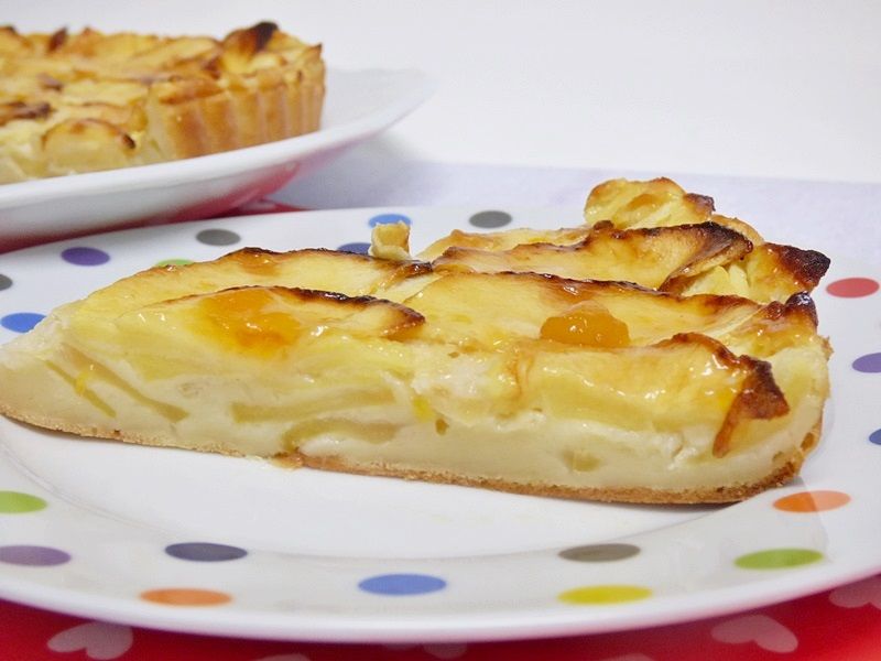 Tarta de manzana fácil