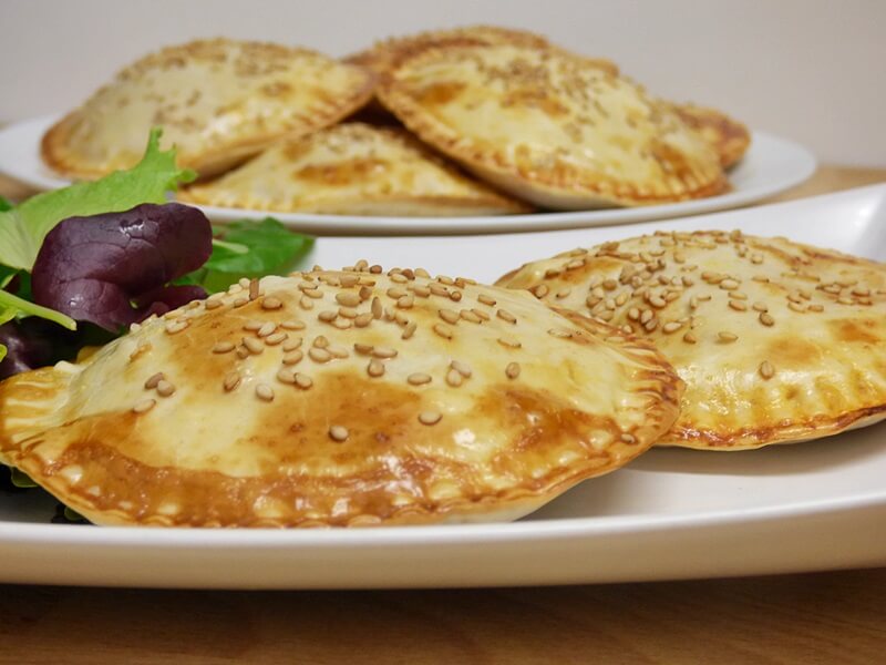 Empanadillas de atún al horno