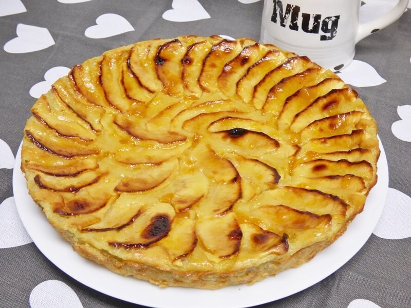 Tarta de manzana muy fácil