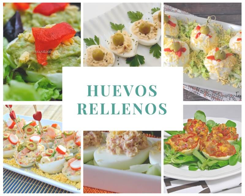 Huevos rellenos fríos