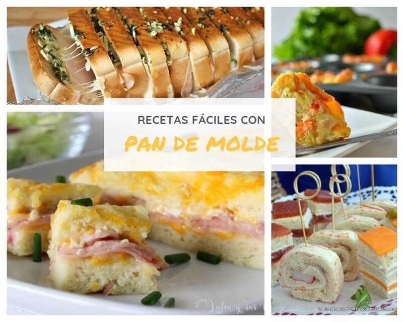 Recetas con pan de molde - Mis Cosillas de Cocina