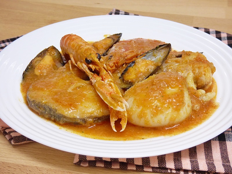 Zarzuela de pescado y marisco - Mis Cosillas de Cocina