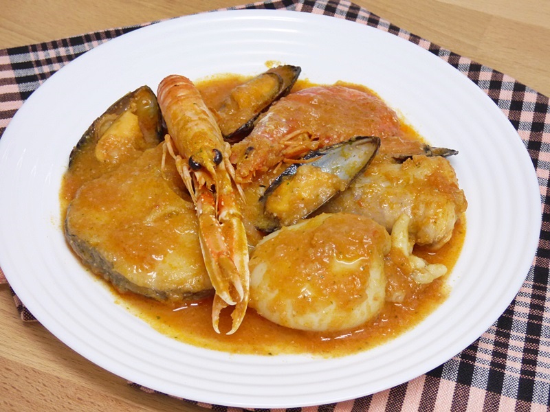 Zarzuela de pescado y marisco