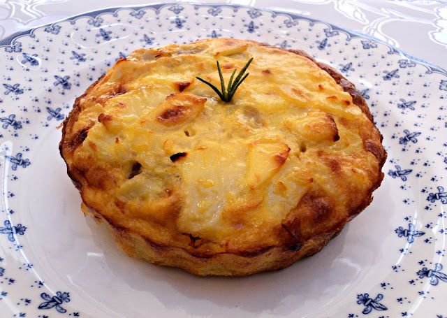 Tortilla de patatas rellena