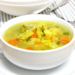 Sopa de verduras con arroz