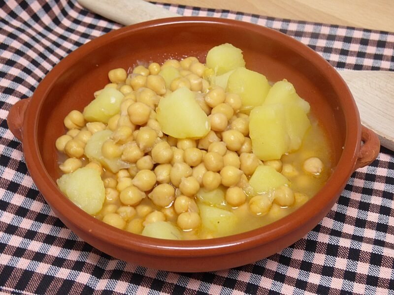 Garbanzos a lo pobre