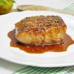 Salmón con salsa de soja