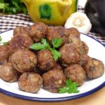 Albóndigas de ternera y berenjena