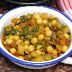 Garbanzos con verduras