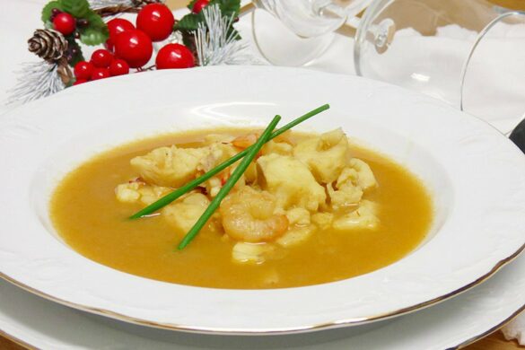 Sopa de pescado fácil