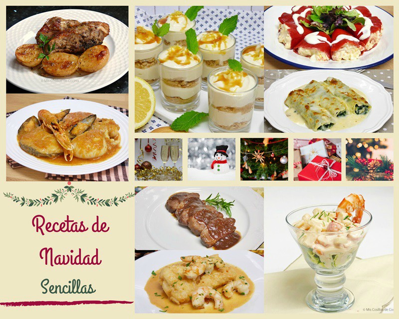 Recetas de Navidad sencillas - Mis Cosillas de Cocina