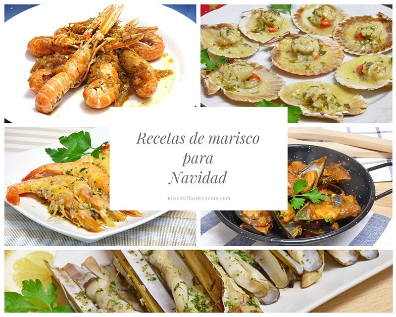 Recetas de marisco para Navidad - Mis Cosillas de Cocina