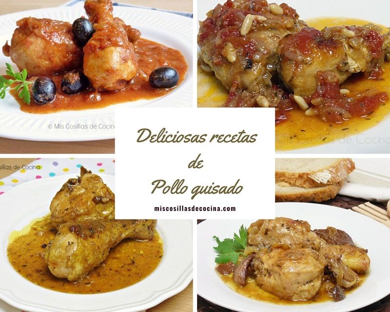 Recetas de pollo guisado