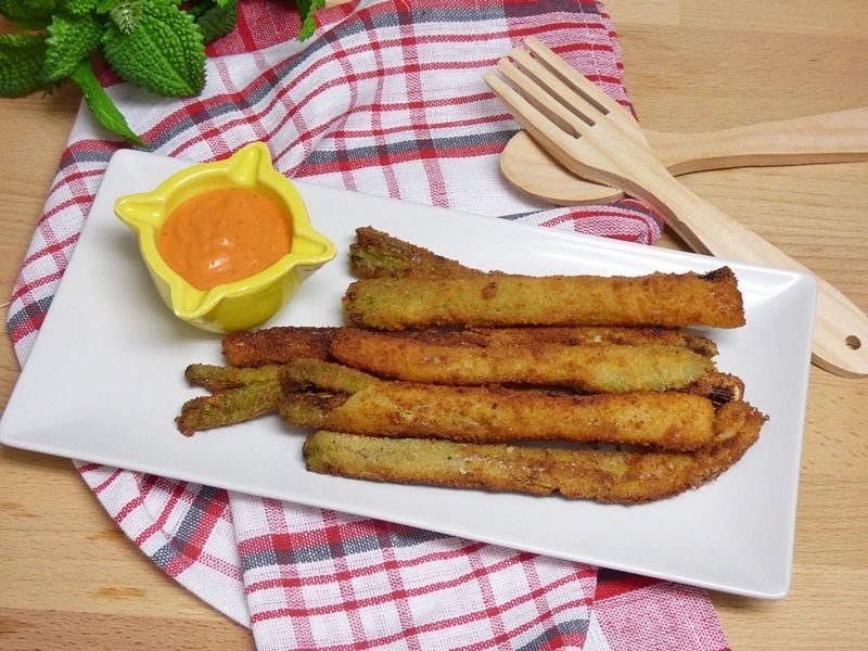 Calçots rebozados