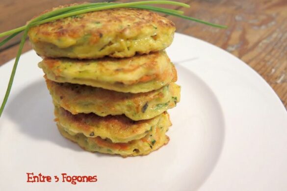 Tortitas de Zanahoria y Calabacín