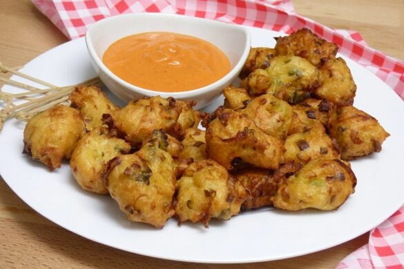 Buñuelos de calçots