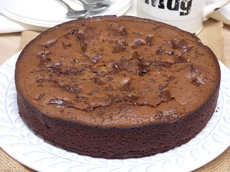 Torta de chocolate y almendra