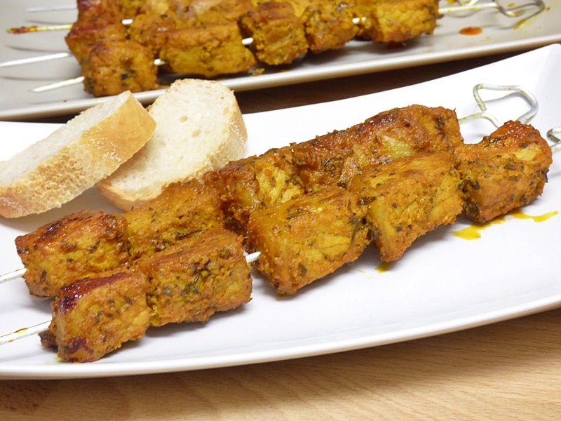 Pinchos morunos caseros