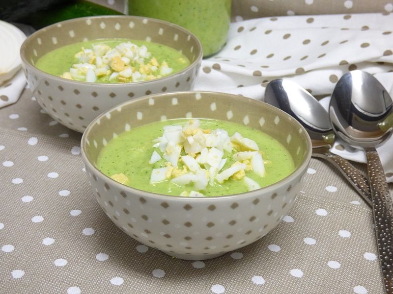 Gazpacho de calabacín